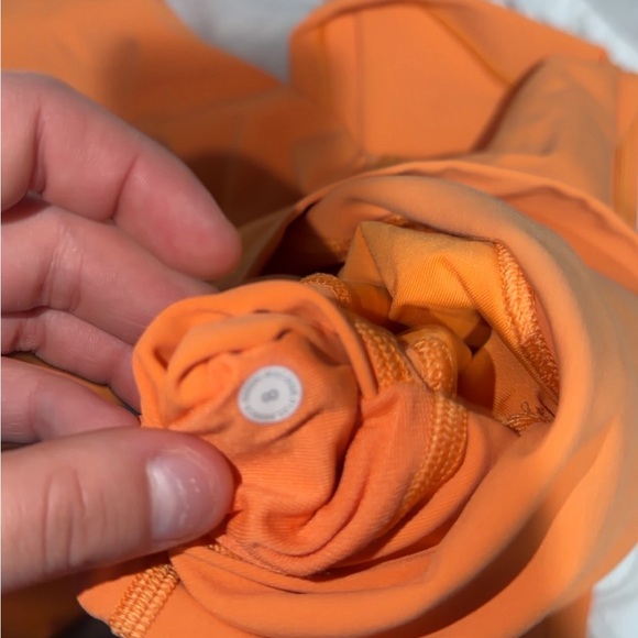 lululemon athletica Vibrant Orange Leggings - Picture 2 of 2